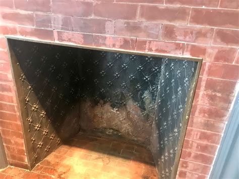 metal fireplace insert replacement